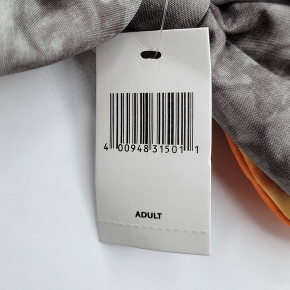 Disney Tie Dye Minnie Mouse Orange and Black Ears Headband - Picture 3 of 5